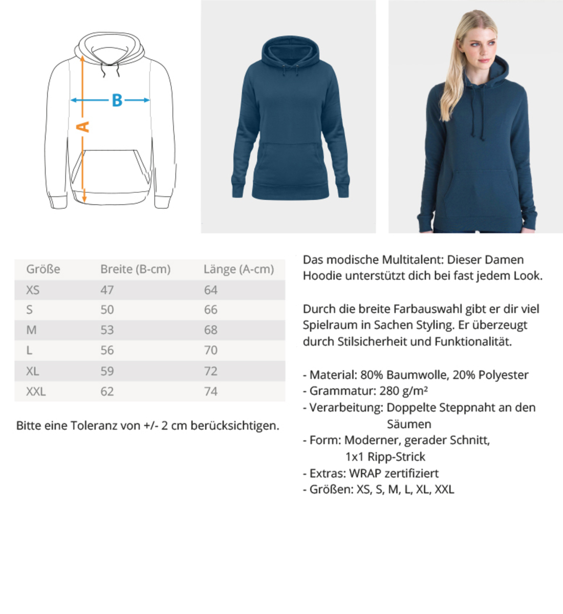 STAR-RIDER - Damen Hoodie