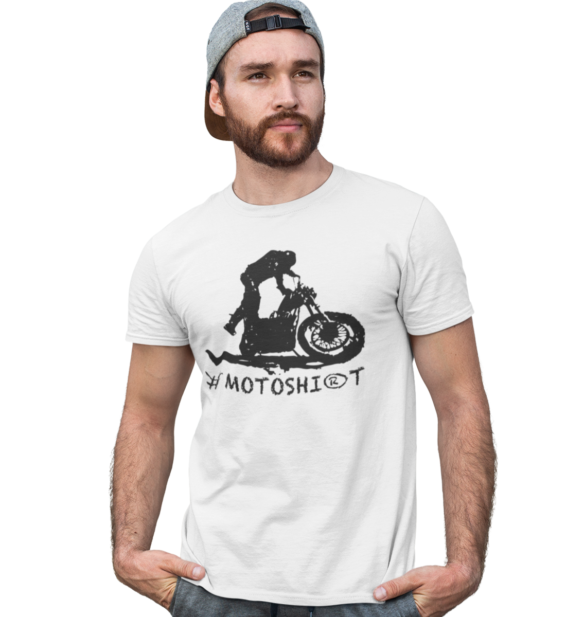 KICK THAT... #MOTOSHI®T - Herren Shirt