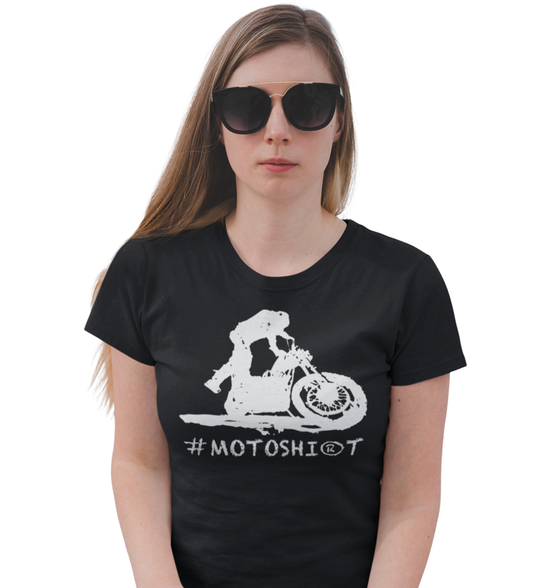 KICK THAT... #MOTOSHI®T - Damen Shirt - NEGATIVE EDITION