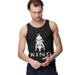 KING - Herren Tank-Top - NEGATIVE EDITION