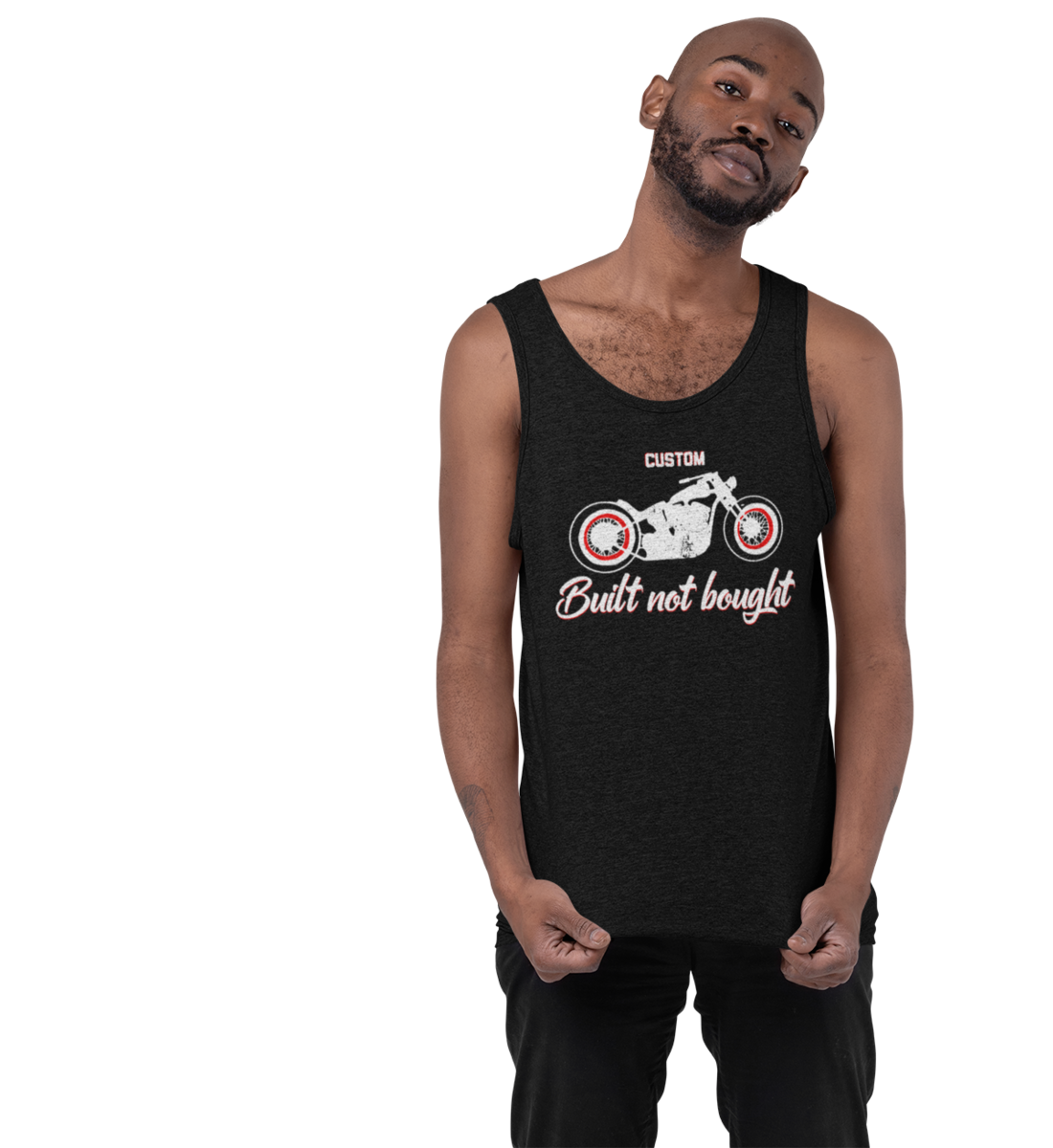 CUSTOM - Herren Tank-Top - NEGATIVE EDITION