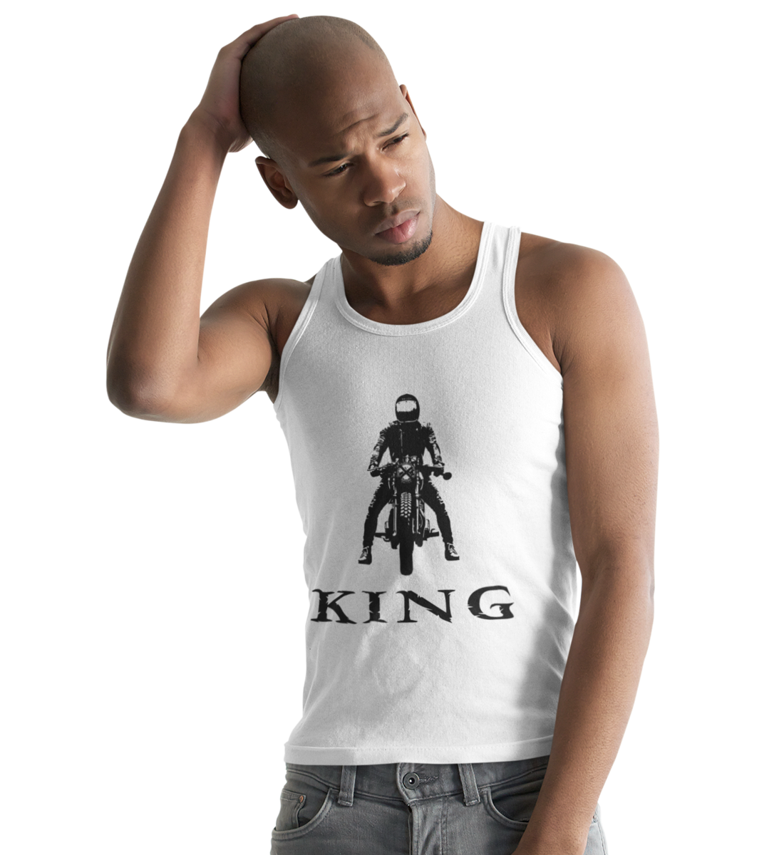 KING - Herren Tank-Top