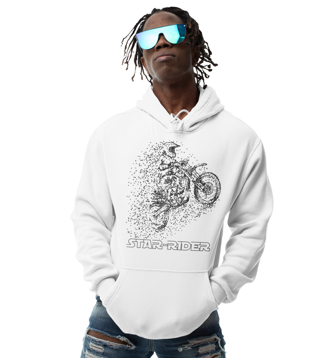 STAR-RIDER - Herren Hoodie