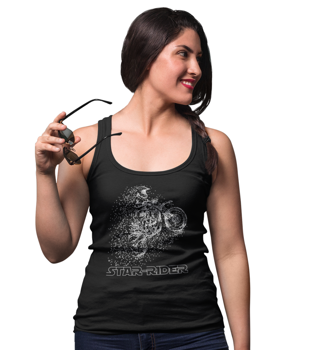 STAR-RIDER - Damen Tank-Top - NEGATIVE EDITION